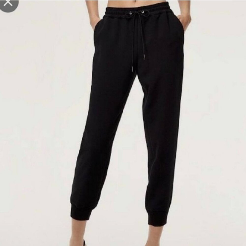 Wilfred Black Buffon Woven Jogger Pants Size XS